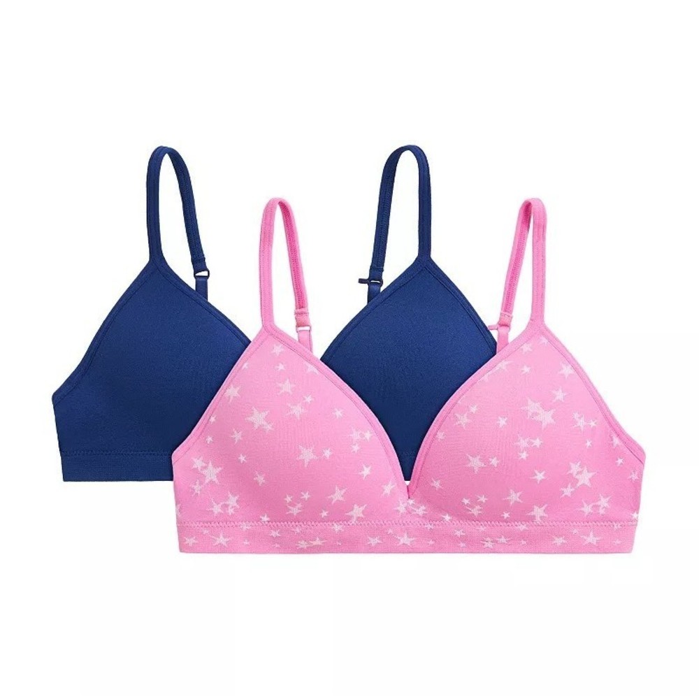 Girls SO 2-Pack Molded T-Shirt Bras